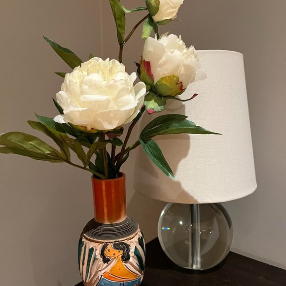 Mid 20th Century Fratelli Fanciullacci Vase With Images of Two Women - Picture 3 of 6